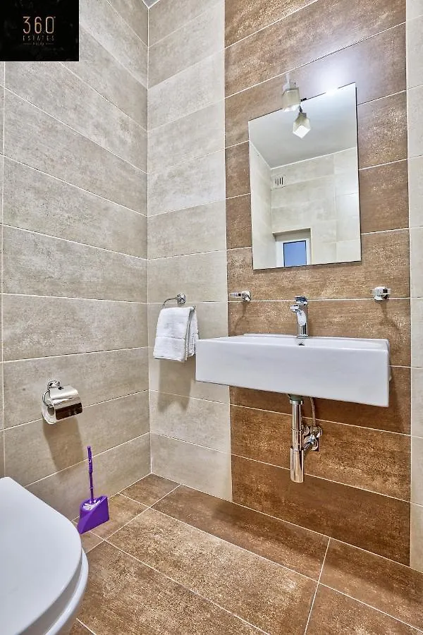 Beautiful, 2Br Penthouse With Large Balcony + Bbq By 360 Estates Apartment Gzira