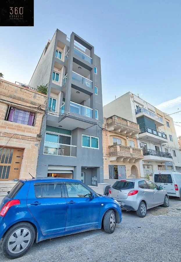 Beautiful, 2Br Penthouse With Large Balcony + Bbq By 360 Estates Apartment Gzira