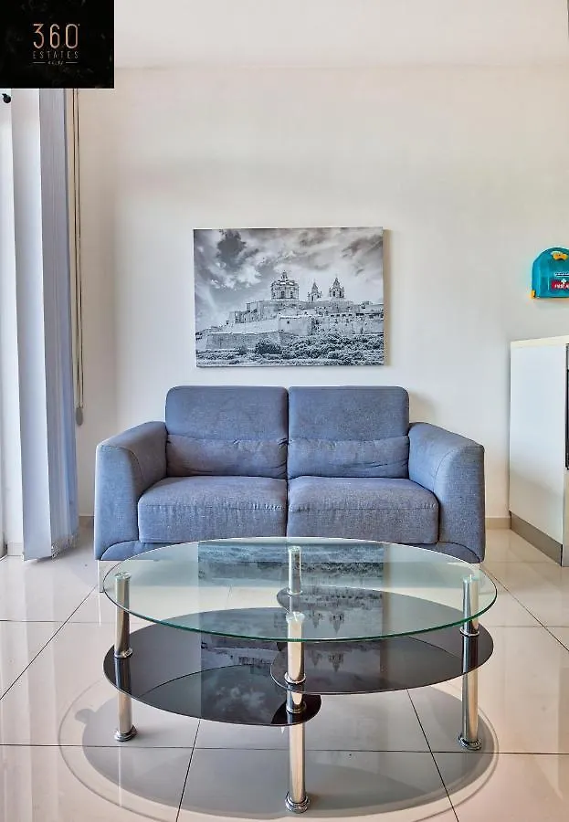 Beautiful, 2Br Penthouse With Large Balcony + Bbq By 360 Estates Apartment Gzira 0*,