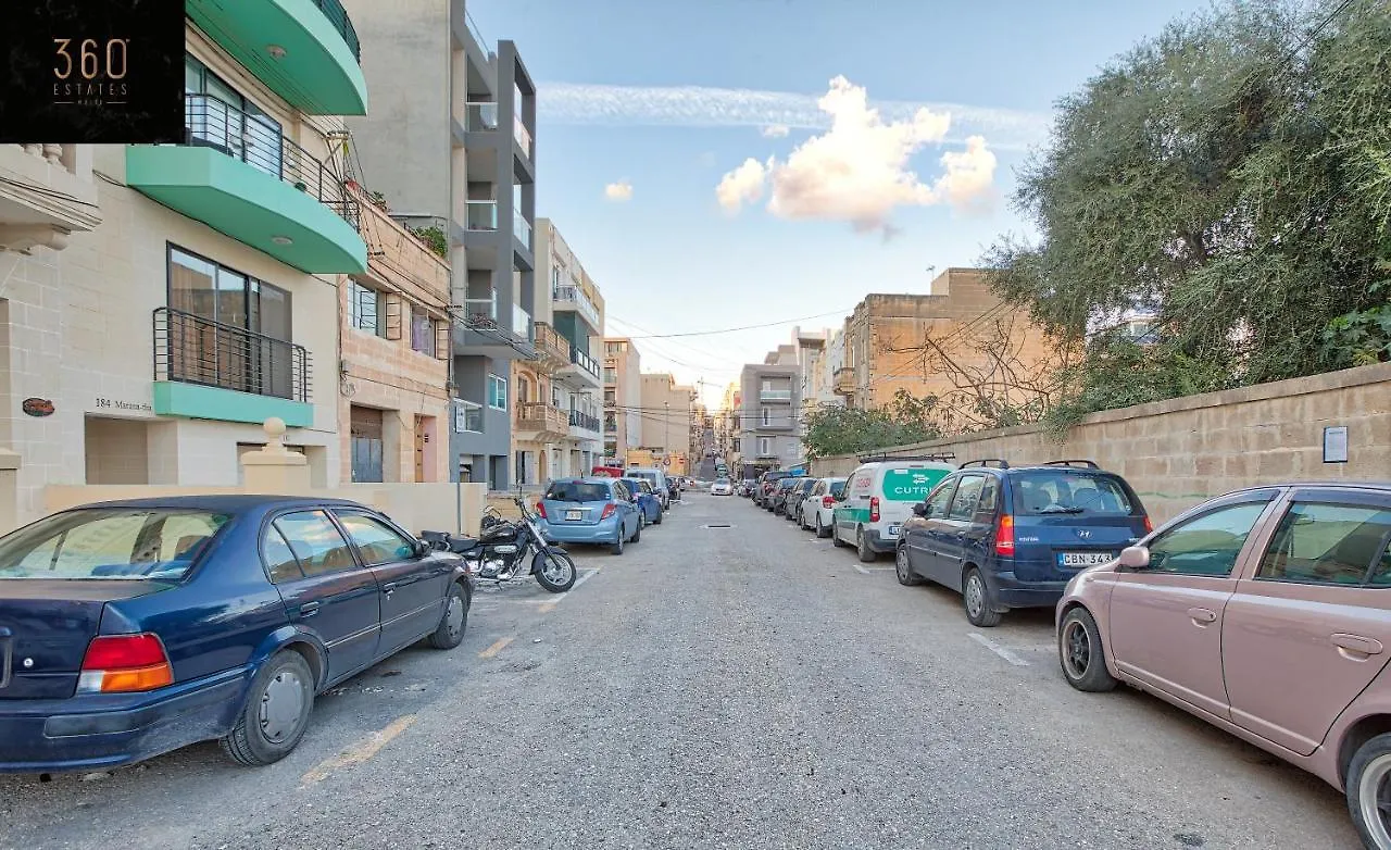 Beautiful, 2Br Penthouse With Large Balcony + Bbq By 360 Estates Apartment Gzira