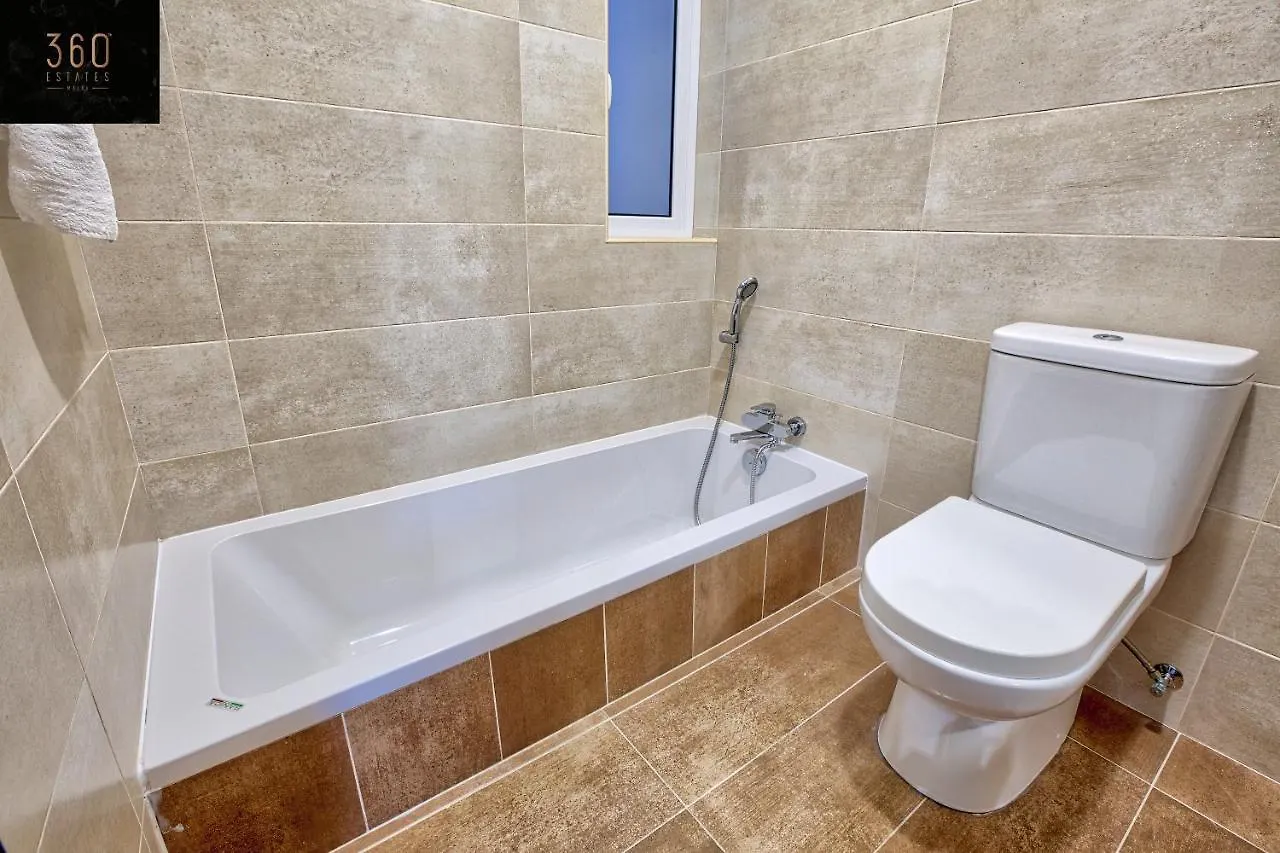 Beautiful, 2Br Penthouse With Large Balcony + Bbq By 360 Estates Apartment Gzira